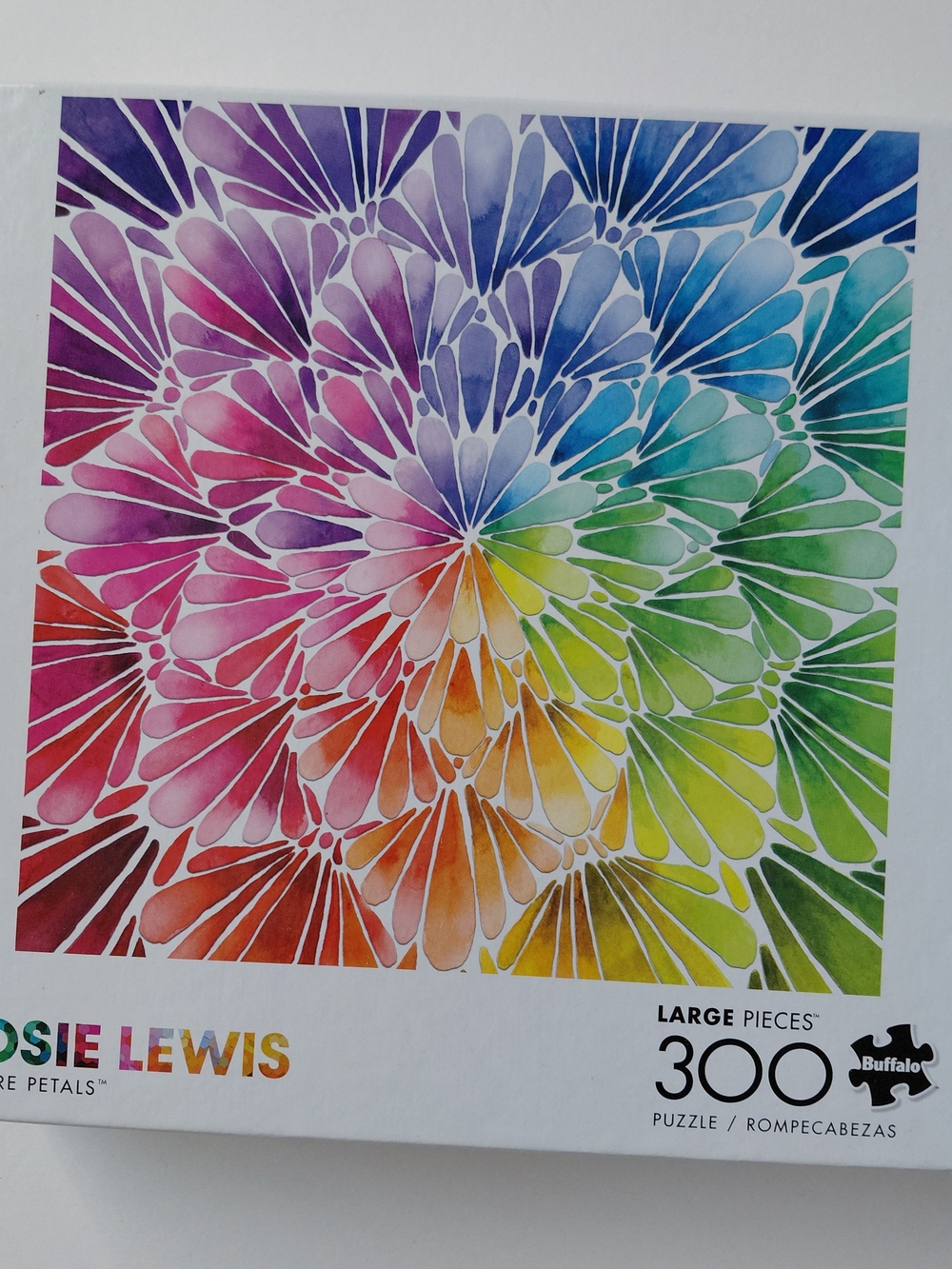 Josie Lewis Square Petals, 300-piece Buffalo Jigsaw Puzzle